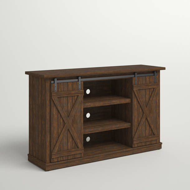 Three Posts™ Lorraine TV Stand for TVs up to 55" with Electric Fireplace Included & Reviews